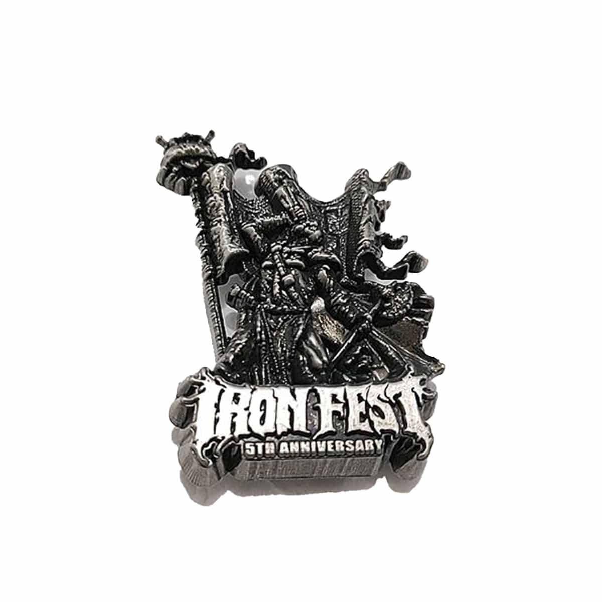 Iron Fest Open Air 2025 Festival 5th Anniversary Metal Pin